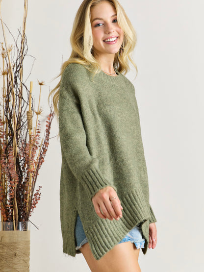 Southern Charm Sweater, Olive