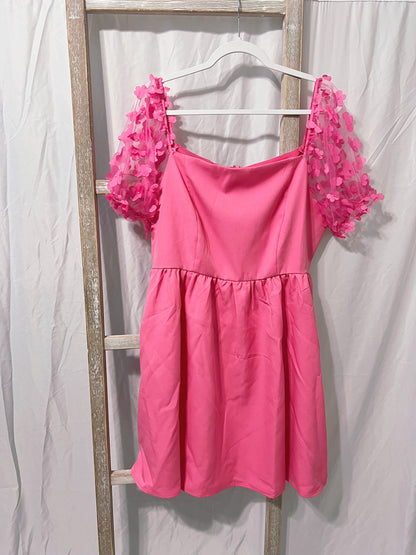 Fearless Dress, Hot Pink