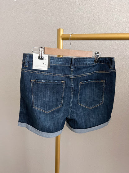 Isla KanCan Shorts Dark Wash